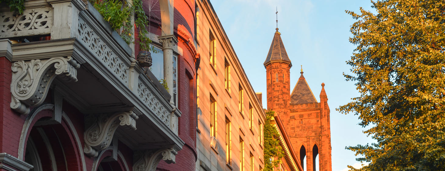 Buildings and skyline in Portland