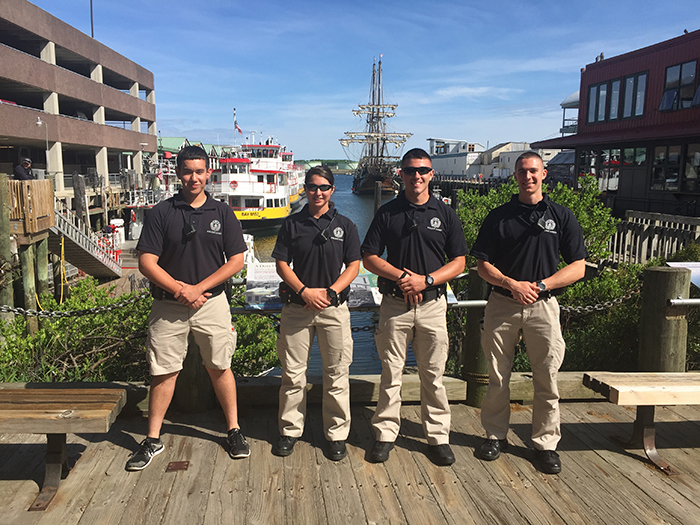 Meet our Downtown Cadets: Dakota, Morgan, Brian and Tony