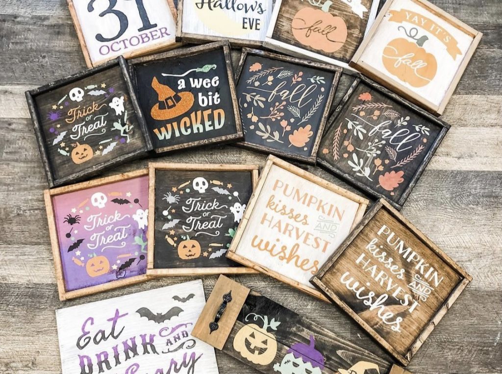 Mini Sign Workshop, Family Friendly Halloween Party!