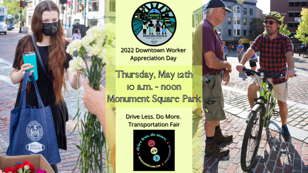 Downtown Worker Appreciation Day + ‘Drive Less. Do More.’ Transportation Fair