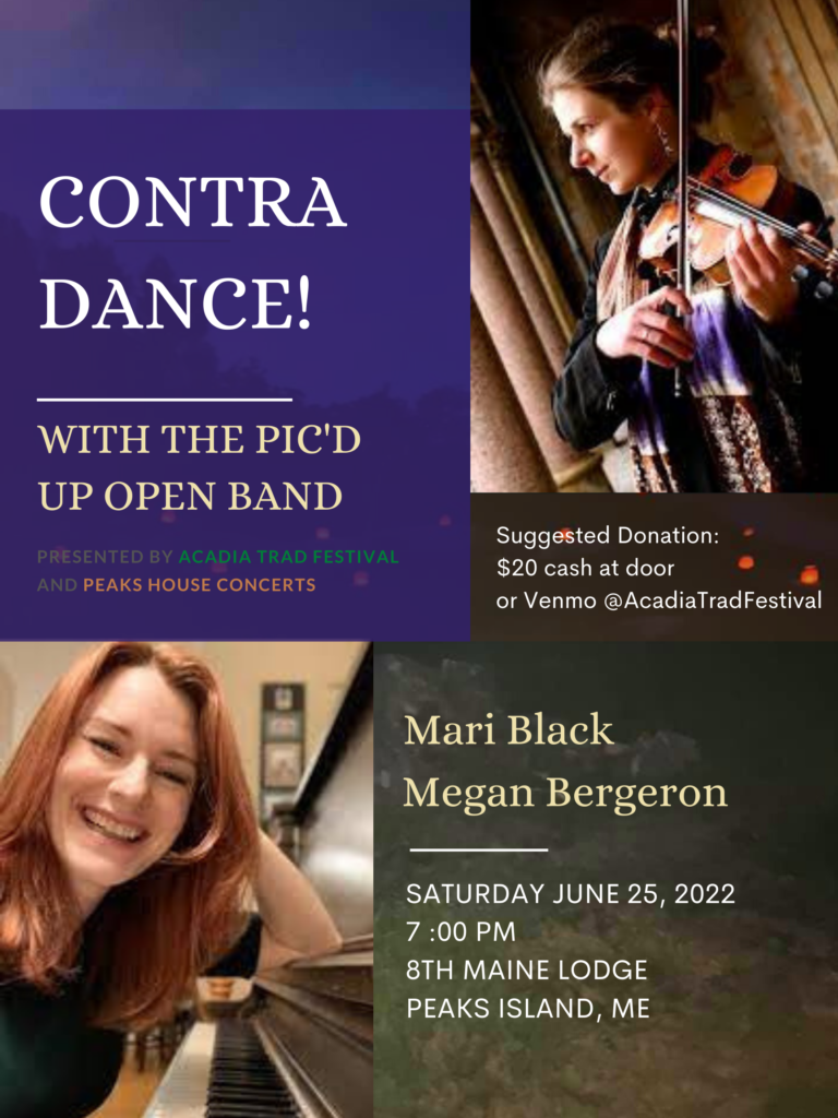 Contra Dance! at the 8th Maine Lodge on Peaks Island