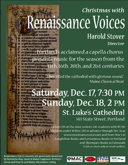 Christmas with Renaissance Voices